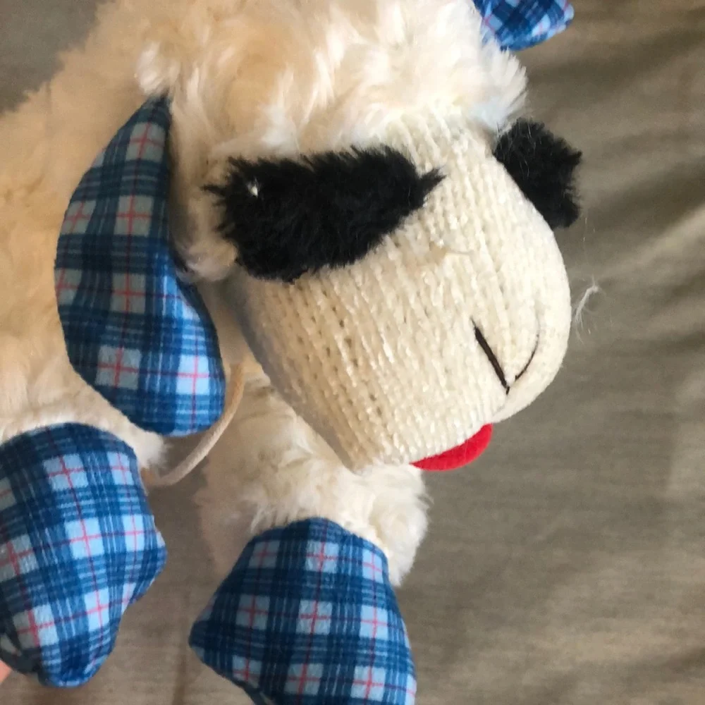 Dreamworks Plush Dog Toy with Blue Ears